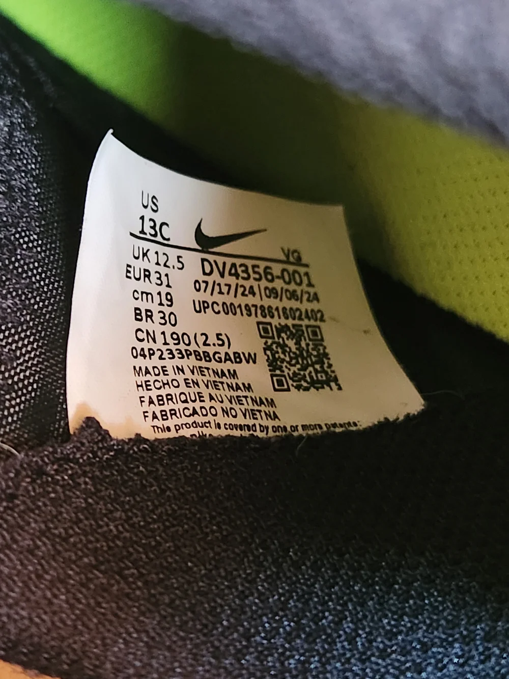 Nike Soccer Cleats Kids 13C - Picture 9 of 9